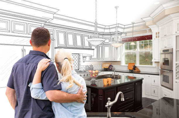 Professional Kitchen Flooring technician working in Gambrills, MD